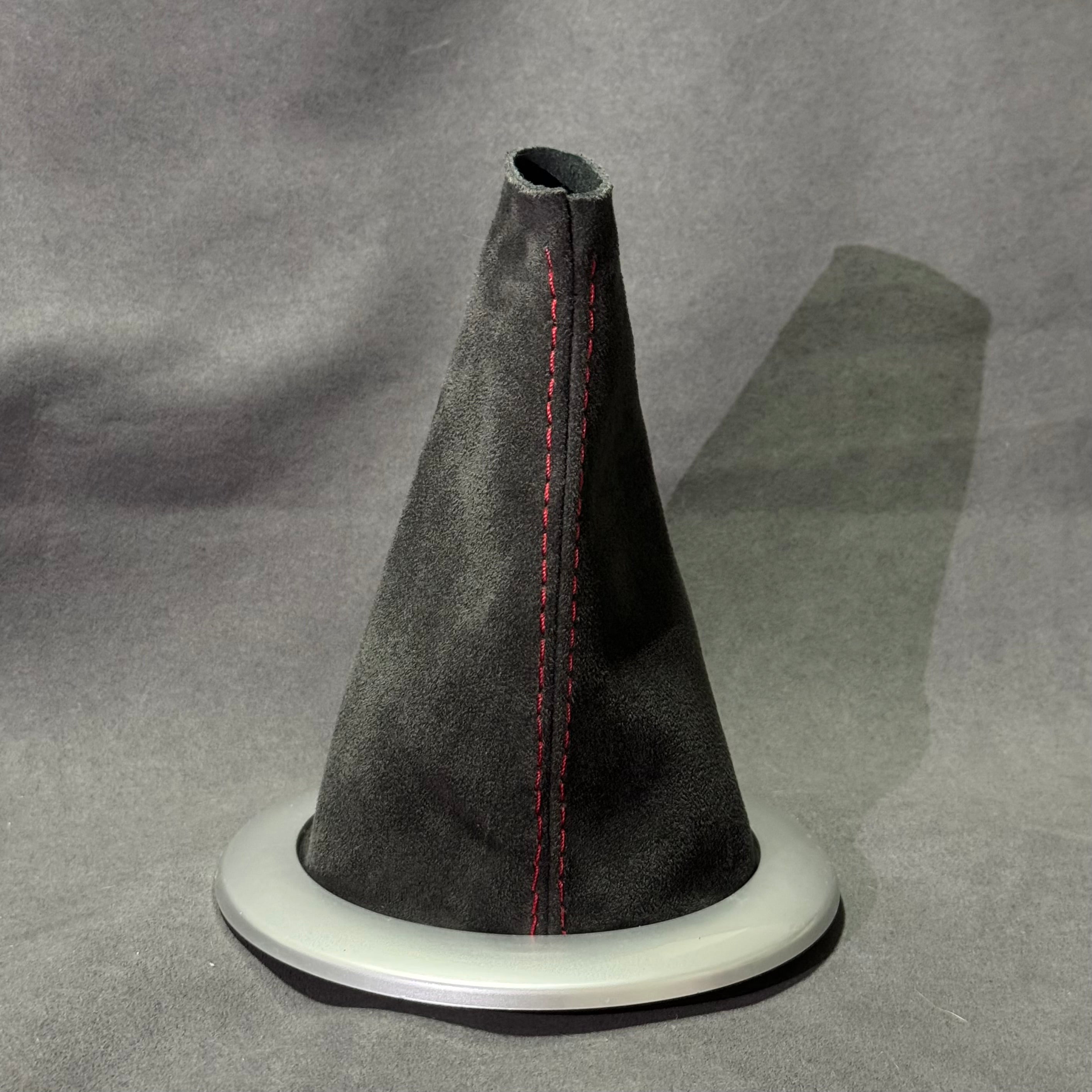 Soufflet de vitesse Megane 2 RS alcantara - surpiqûres rouge