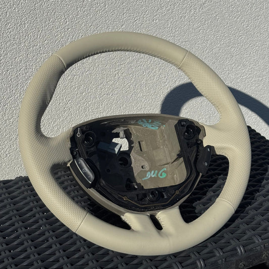 Volant Clio 3 cuir beige STL Performance
